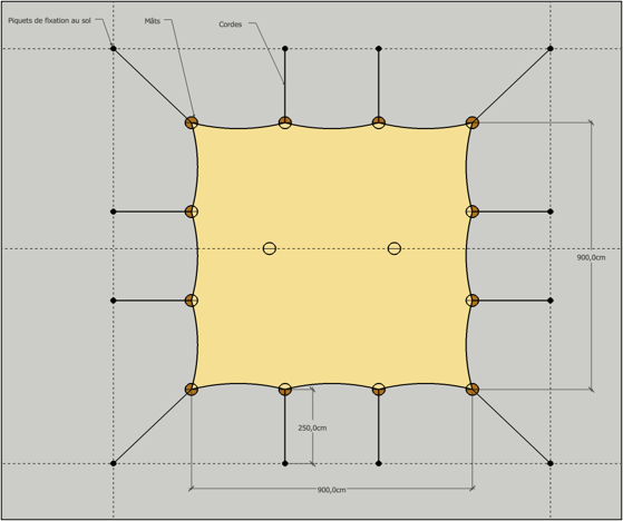 Instructions de montage tente nomade stretch